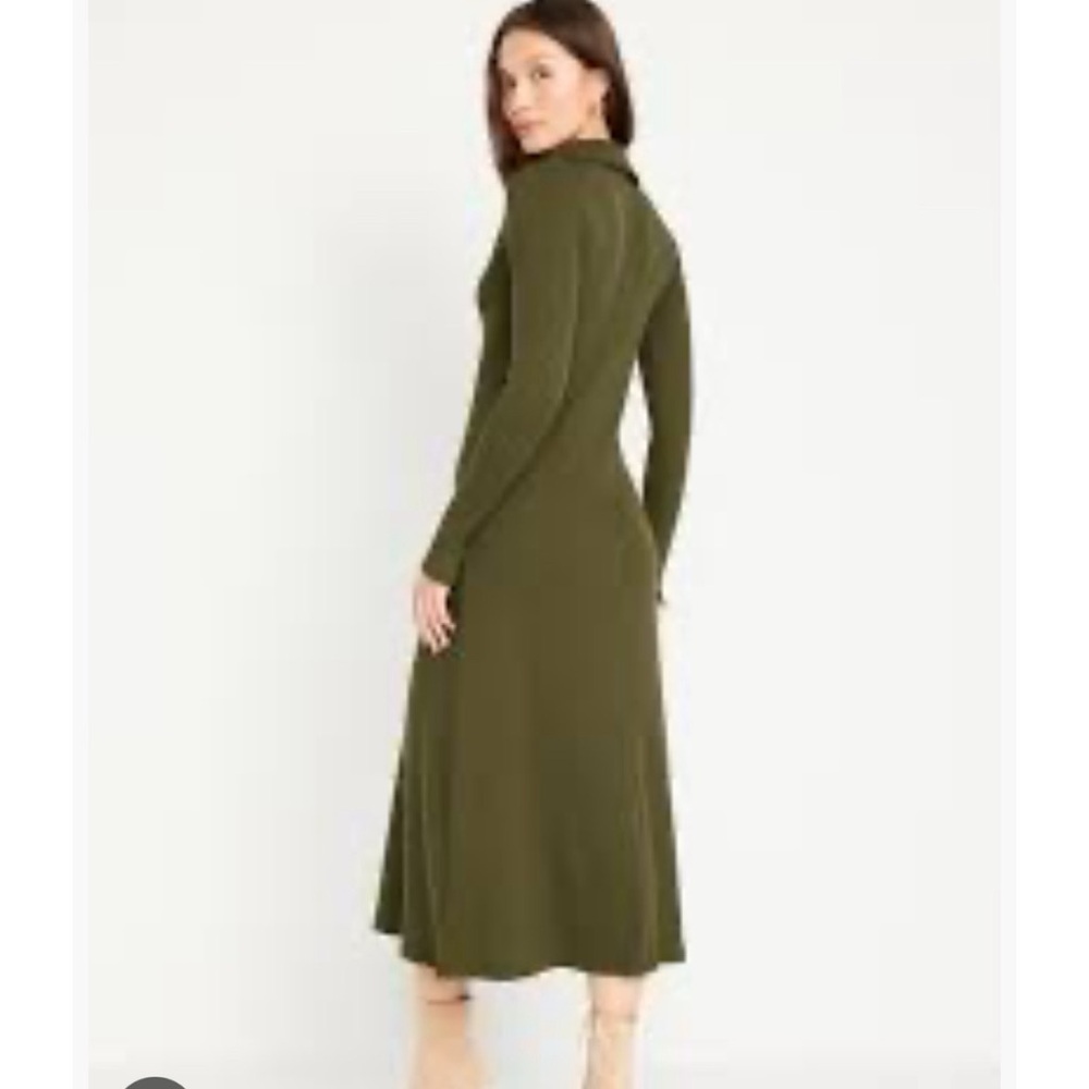 NWT Old Navy Henley Collar Ribbed Dress